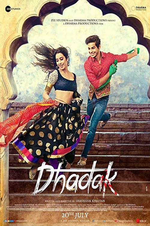 دانلود فیلم هندی Dhadak 2018