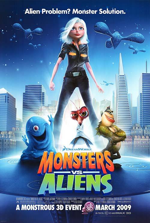 دانلود انیمیشن Monsters vs. Aliens 2009