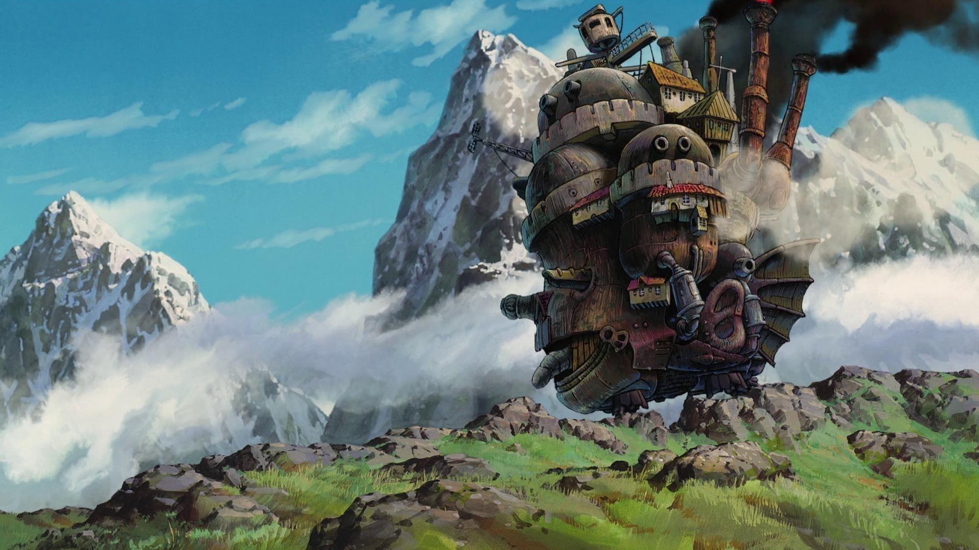 دانلود انیمه Howl’s Moving Castle 2004