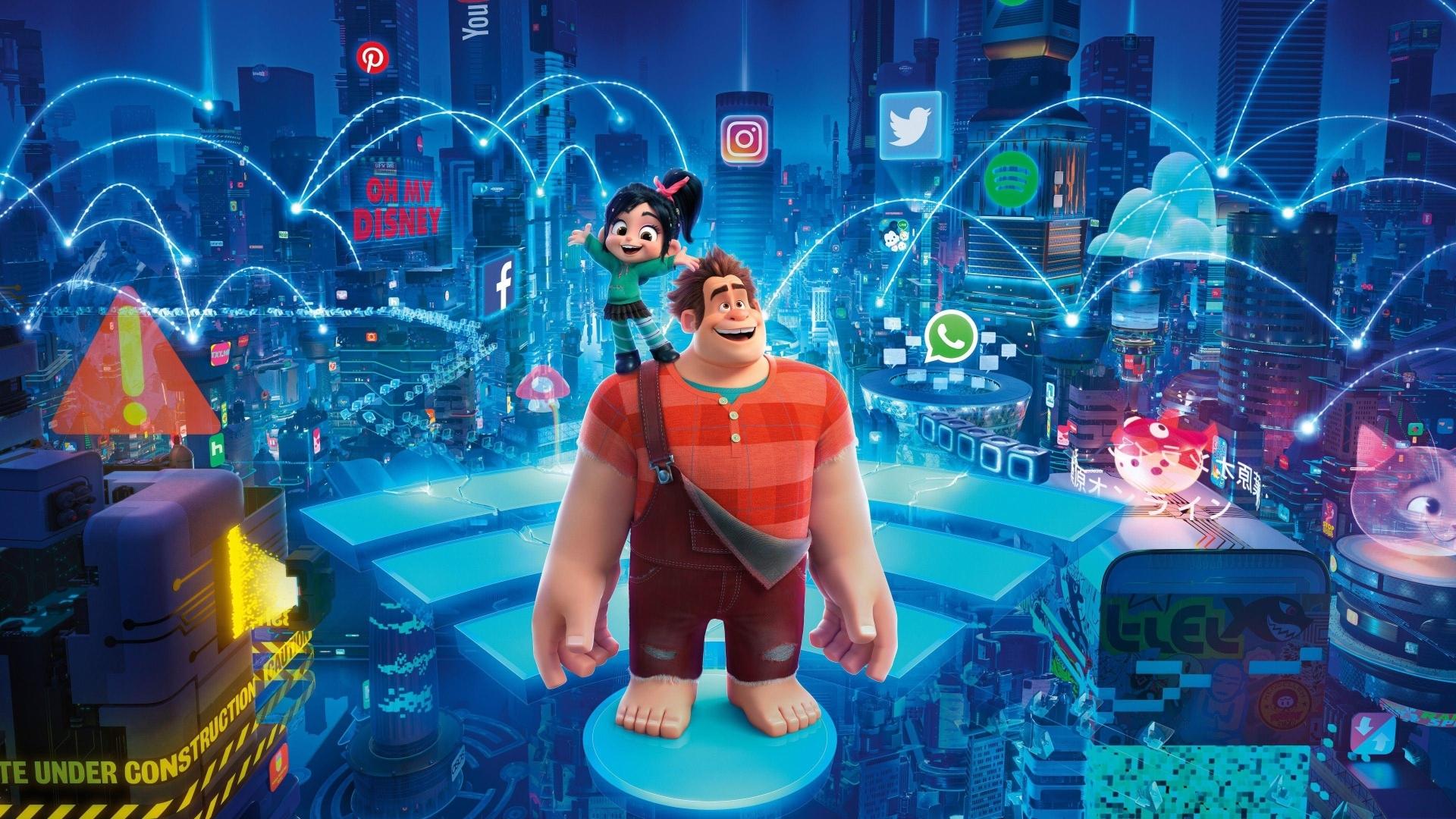 دانلود انیمیشن Ralph Breaks the Internet 2018