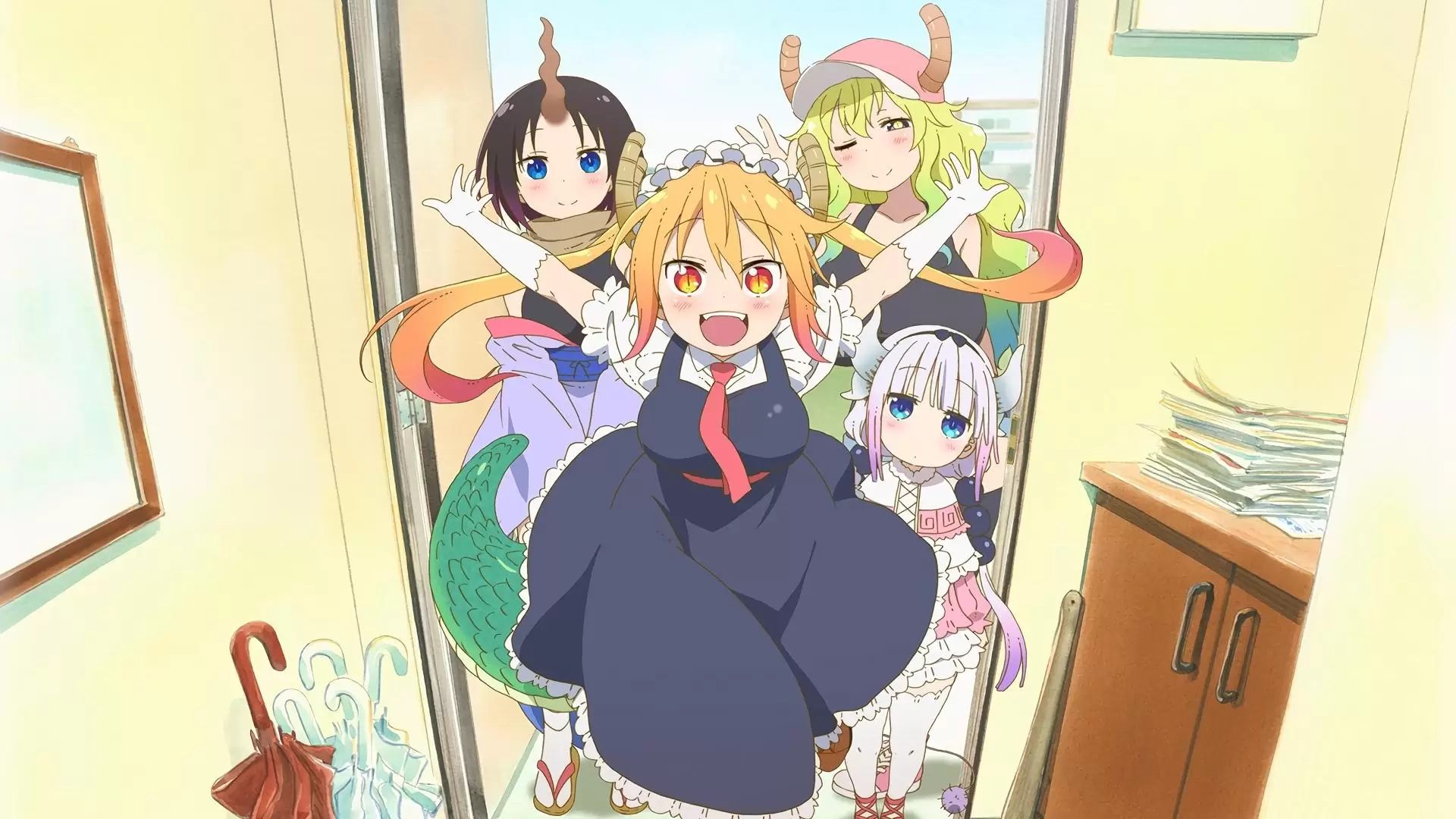 دانلود انیمه Miss Kobayashi’s Dragon Maid