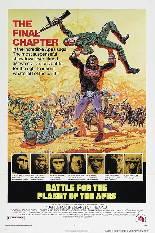 دانلود فیلم Battle for the Planet of the Apes 1973