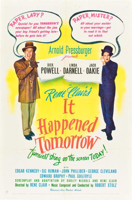 دانلود فیلم It Happened Tomorrow 1944