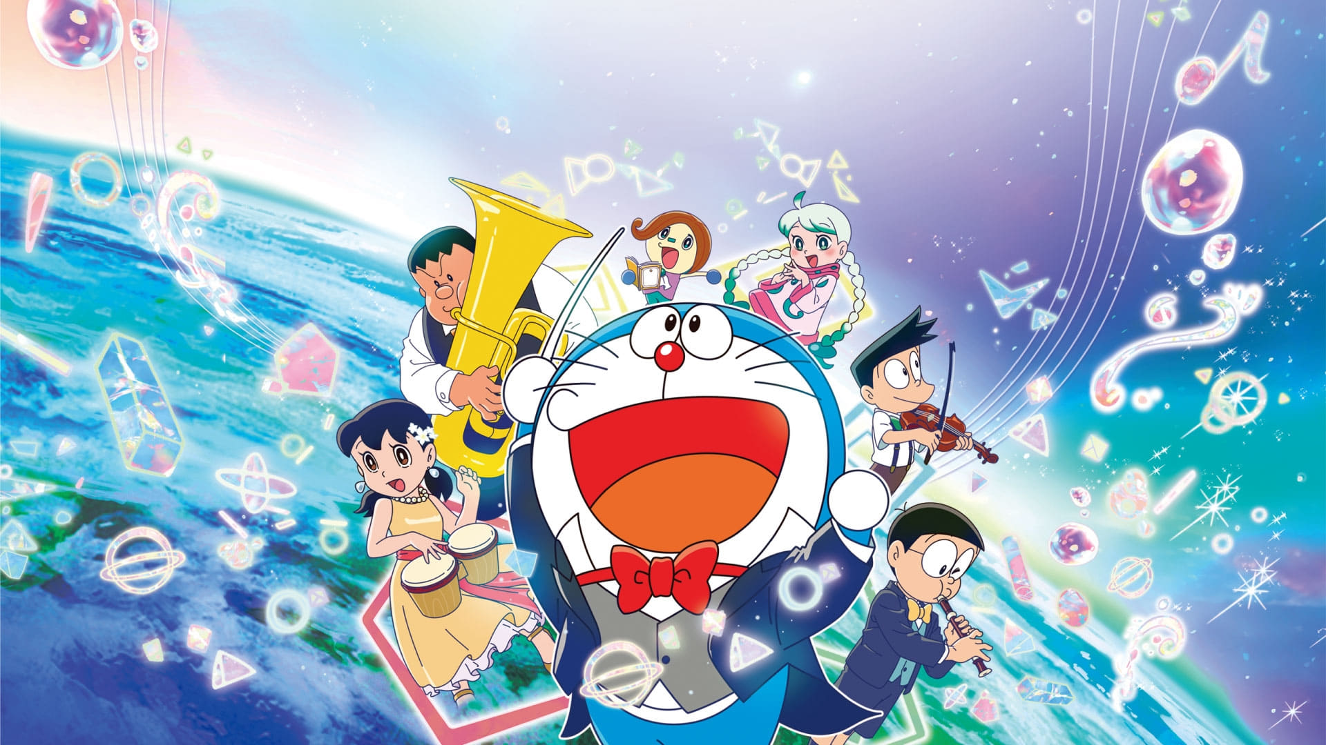 دانلود انیمه Doraemon the Movie: Nobita’s Earth Symphony 2024